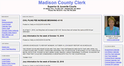Desktop Screenshot of madisonclerkofcourt.com